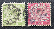 Baden stamps germany d'occasion  Le Havre-