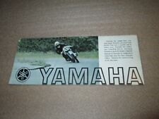 YAMAHA 250cc YDS3 YD3 125cc YA6 80cc YG-1 MJ2 55cc 50cc YF-1 MF2K SALES BROCHURE for sale  Shipping to South Africa