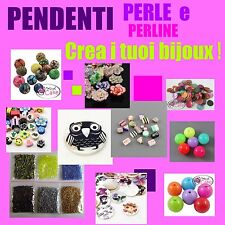 Pendenti perle perline usato  Italia