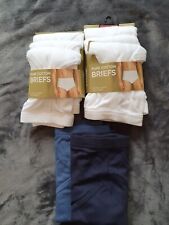 Cotton briefs brand for sale  LEICESTER