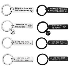 Funny couple keychain for sale  Shipping to Ireland