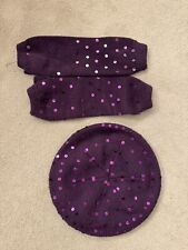 Purple beret fingerless for sale  NOTTINGHAM