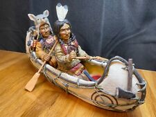 Indianer kniend handgefertigte gebraucht kaufen  Hummeltal