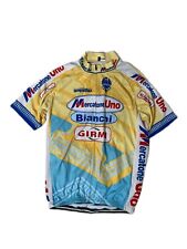 Koszulka rowerowa Edoardo Bianchi SMS Santini Mercatone Uno rozmiar XL na sprzedaż  PL