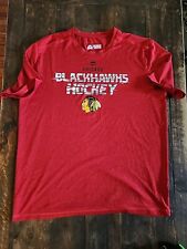 Camisa para hombre Majestic NHL Chicago Blackhawks roja poliéster talla XL segunda mano  Embacar hacia Argentina