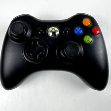 Controle sem fio oficial Microsoft Xbox 360 original original do fabricante preto comprar usado  Enviando para Brazil