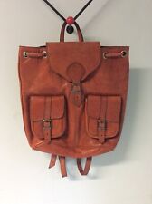 Tan leather vintage for sale  DAGENHAM