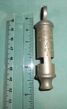 Vintage metal whistle, used for sale  LEICESTER