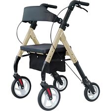Used, WInLove Heavy Duty Rollator Walker Wide Seat Bariatric Senior 400 lb for sale  Shipping to South Africa