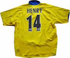 Usato, maglia henry Arsenal vintage Nike 2003 2004 Invicibles O2 Small Highbury Premier usato  Roma