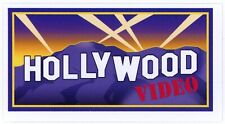 Hollywood video logo d'occasion  Expédié en Belgium