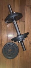 Adjustable dumbbell weights for sale  Winthrop