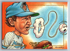 1993-95 caricaturas - Charlie Puff - Charlie Hough #55 segunda mano  Embacar hacia Mexico
