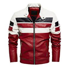 Mens coat leather for sale  USA