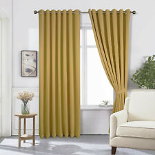 Yellow curtains eyelet for sale  BIRMINGHAM