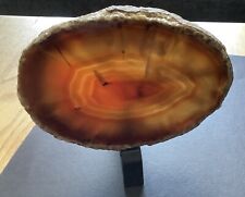 Polished amber agate for sale  GLASGOW
