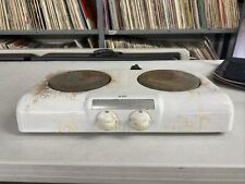 Used, Double Burner Electric Stove Cast Iron Hot Plate Miracle Grill for sale  Shipping to South Africa