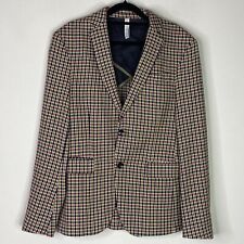 Casaco esportivo masculino Zara xadrez blazer de dois botões tamanho 36 comprar usado  Enviando para Brazil