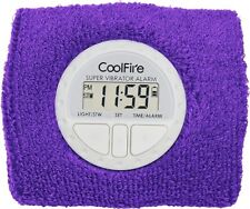 Coolfire - Relógio despertador vibratório faixa de suor roxo comprar usado  Enviando para Brazil
