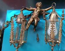 Antique brass cherub for sale  Jerseyville
