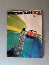 Plaque publicitaire pneus MICHELIN en tôle lithographiée d'occasion  Ploërmel