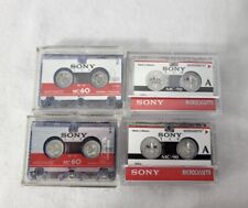 Sony Mc-60 And Mc-90 Lot Of Microcassette Blank Cassette Tapes  for sale  Shipping to South Africa