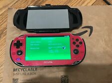 Cosmic Red Sony PlayStation PS Vita FW 3.60, 64gb Memory Card, P4G Hard Case for sale  Shipping to South Africa