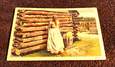 Old postcard woman for sale  Prescott