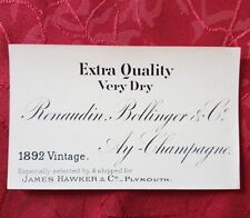 étiquette ancienne champagne d'occasion  Ay