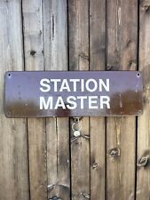 Brown station master for sale  ABERGELE