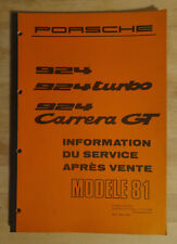 Catalogue information porsche d'occasion  Paris XV