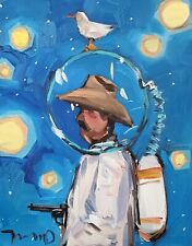 outer space canvas painting for sale  Tucson