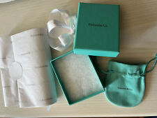 Tiffany & Co. Jewellery Gift Box, Pouch, Ribbon & Logo Tissue Empty Packaging for sale  WALSALL