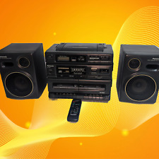 Boombox Panasonic RX-DT650 Radio Doble Cassette CD Mash Ghetto Blast con REMOTO segunda mano  Embacar hacia Argentina