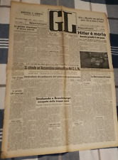 Quotidiano 1945 hitler usato  Torino