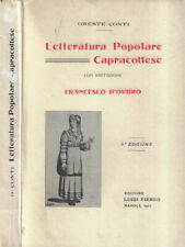 Letteratura popolare capracott usato  Italia