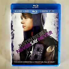 Justin Bieber - Never Say Never - Blu-Ray + DVD comprar usado  Enviando para Brazil
