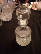 vintage glass whiskey decanter for sale  Shipping to South Africa