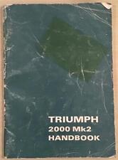 Triumph 2000 car for sale  LEICESTER