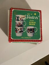 Vtg stacking christmas for sale  Moscow Mills