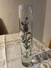 Glass bud vase for sale  GRANTHAM
