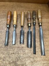 Vintage gouge chisels d'occasion  Expédié en Belgium