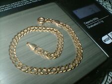 9CT GOLD BRACELET CELTIC KNOT  CURB FULLY HALLMARKED 375 9ct GOLD for sale  Shipping to South Africa