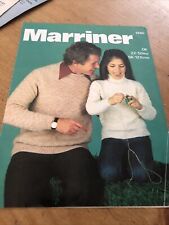 Vintage marriners knitting for sale  COLCHESTER