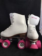 Patins femininos Chicago tamanho 4 novos Hot Pink Wheels patinação meninas comprar usado  Enviando para Brazil