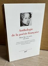 Anthologie poésie français. d'occasion  Saint-Mandé