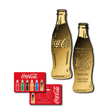 Botella de Coca Cola 1/1000 oz oro 0,999 - Chad segunda mano  Embacar hacia Mexico