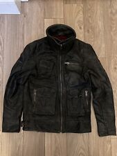 superdry tarpit leather jacket for sale  UK