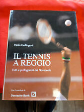 Libro tennis reggio usato  Italia