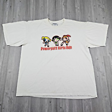 Usado, Camiseta Vintage Powerpuff Niñas Adulto XL Blanca Cartoon Network Años 2000 Y2K Para Hombre segunda mano  Embacar hacia Argentina